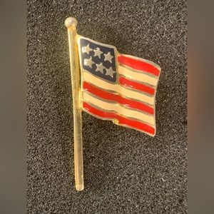 American Flag Enamel Pin